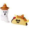 Frisco Halloween Fiesta Ghost & Taco Plush Cat Toy With Catnip, 2 Count 1 Frisco Halloween Fiesta Ghost & Taco Plush Cat Toy With Catnip, 2 Count -Chewy 270319 MAIN. AC SS1800 V1621949321