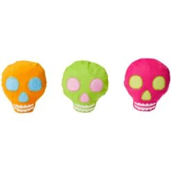 Frisco Colorful Skulls Plush Cat Toy With Catnip, 3 Count 8 Frisco Colorful Skulls Plush Cat Toy With Catnip, 3 Count -Chewy 270325 PT2. AC SS1800 V1630350994