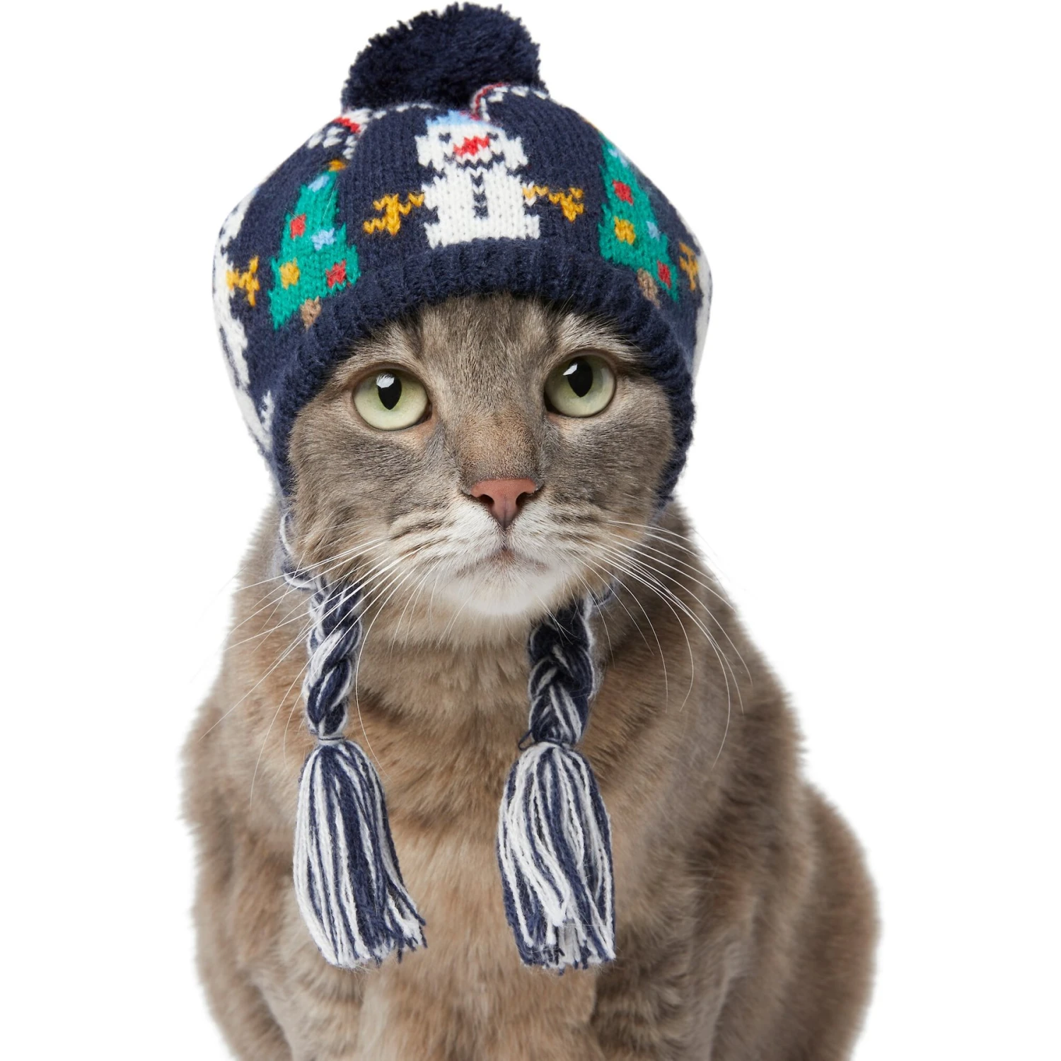 Frisco Jolly Snowman Dog & Cat Knitted Hat 6 Frisco Jolly Snowman Dog & Cat Knitted Hat - Image 4