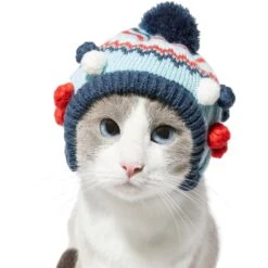 Frisco Pom Pom Dog & Cat Knitted Hat 10 Frisco Pom Pom Dog & Cat Knitted Hat -Chewy 276307 PT3. AC SS1800 V1631303197