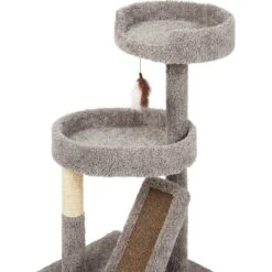 Frisco 44-in Real Carpet Cat Tree With Replaceable Corrugate Scratcher 8 Frisco 44-in Real Carpet Cat Tree With Replaceable Corrugate Scratcher -Chewy 282757 PT3. AC SS1800 V1621949247