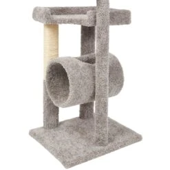 Frisco 54-in Real Carpet Cat Tree With Tunnel And Square Perches 9 Frisco 54-in Real Carpet Cat Tree With Tunnel And Square Perches -Chewy 282767 PT4. AC SS1800 V1621948663
