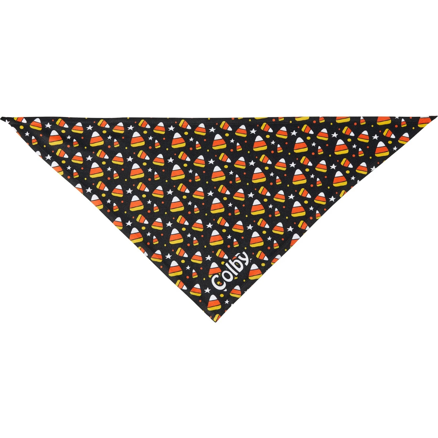 Frisco Candy Corn Personalized Dog & Cat Bandana 6 Frisco Candy Corn Personalized Dog & Cat Bandana - Image 4