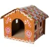 Frisco Holiday Gingerbread House Cardboard Cat House Cat Toy 1 Frisco Holiday Gingerbread House Cardboard Cat House Cat Toy -Chewy 287289 MAIN. AC SS1800 V1694812849