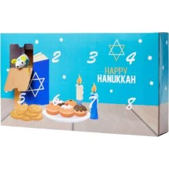 Front Page 31 Frisco Holiday 8 Days Of Hanukkah Cardboard Calendar With Toys For Cats