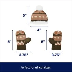 Frisco Mittens & Hat Plush Cat Toy With Catnip, 3 Count 7 Frisco Mittens & Hat Plush Cat Toy With Catnip, 3 Count -Chewy 287361 PT1. AC SS1800 V1694812401