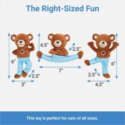 Frisco New Year, New Me Namaste Bear Plush Cat Toy With Catnip 6 Frisco New Year, New Me Namaste Bear Plush Cat Toy With Catnip -Chewy 288947 PT1. AC SS1800 V1640722431