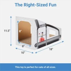 Frisco Treadmill Cardboard Cat House -Chewy 288967 PT1. AC SS1800 V1640722407