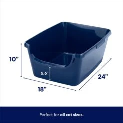 Frisco High Sided Cat Litter Box, Extra Large & World's Best Multi-Cat Unscented Clumping Corn Cat Litter 9 Frisco High Sided Cat Litter Box, Extra Large & World's Best Multi-Cat Unscented Clumping Corn Cat Litter -Chewy 293046 PT2. AC SS1800 V1619998947