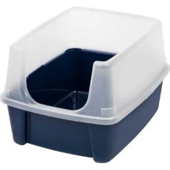 Frisco Plastic Litter Scooper With Caddy & IRIS USA Open Top Litter Box With Scatter Shield 12 Frisco Plastic Litter Scooper With Caddy & IRIS USA Open Top Litter Box With Scatter Shield -Chewy 298166 PT3. AC SS1800 V1623201749