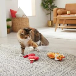 Frisco Lunar New Year Lantern & Tiger Plush Kicker Cat Toy With Catnip 7 Frisco Lunar New Year Lantern & Tiger Plush Kicker Cat Toy With Catnip -Chewy 298899 PT3. AC SS1800 V1640268996