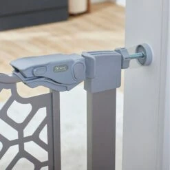 Frisco Metal Geometric Pattern Extra Tall Auto-close Dog Gate -Chewy 299514 PT5. AC SS1800 V1627306936