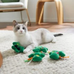 Frisco St. Patrick's Shamrock Plush Cat Toy With Catnip 8 Frisco St. Patrick's Shamrock Plush Cat Toy With Catnip -Chewy 303102 PT3. AC SS1800 V1641230285