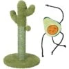 Frisco Cactus Cat Scratching Post & Frisco Dangly Avocado Buddy Plush Cat Toy With Catnip 1 Frisco Cactus Cat Scratching Post & Frisco Dangly Avocado Buddy Plush Cat Toy With Catnip -Chewy 303380 MAIN. AC SS1800 V1623055947