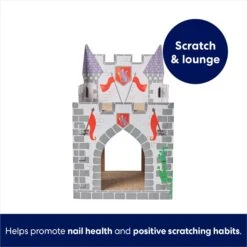 Frisco Castle Cardboard Cat House, 2-Story 10 Frisco Castle Cardboard Cat House, 2-Story -Chewy 308822 PT2. AC SS1800 V1689354927