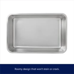 Frisco Stainless Steel Cat Litter Box 9 Frisco Stainless Steel Cat Litter Box -Chewy 309857 PT2. AC SS1800 V1675279698