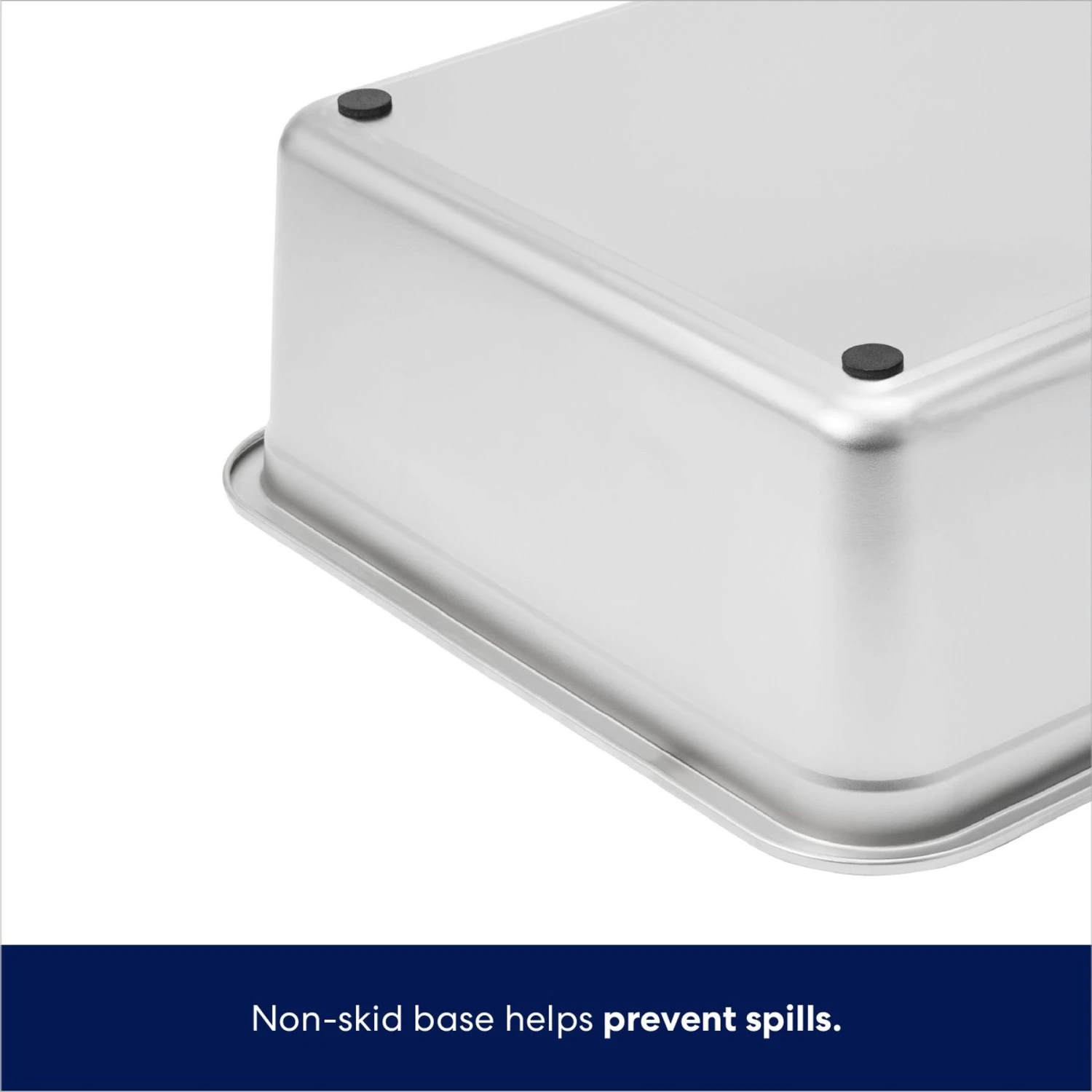 Frisco Stainless Steel Cat Litter Box 6 Frisco Stainless Steel Cat Litter Box - Image 4