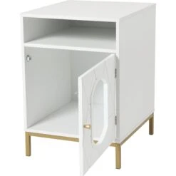 Frisco Elevated Side Table Litter Box Cover 7 Frisco Elevated Side Table Litter Box Cover -Chewy 322627 PT1. AC SS1800 V1653421940