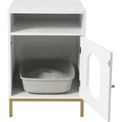 Frisco Elevated Side Table Litter Box Cover 9 Frisco Elevated Side Table Litter Box Cover -Chewy 322627 PT3. AC SS1800 V1653421283