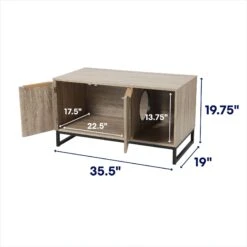Frisco Walkway Entrance Two Door Bench Cat Litter Box Cover 7 Frisco Walkway Entrance Two Door Bench Cat Litter Box Cover -Chewy 322631 PT1. AC SS1800 V1679083837