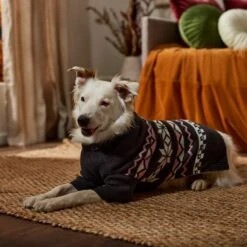 Frisco Gray Chevron Print Dog & Cat Sweater 16 Frisco Gray Chevron Print Dog & Cat Sweater -Chewy 353555 PT7. AC SS1800 V1660749506