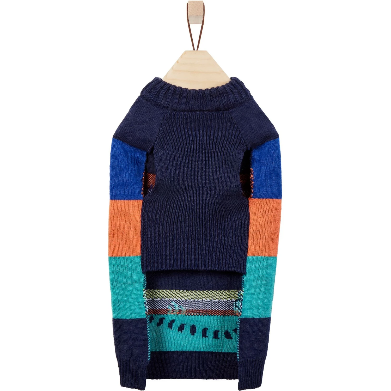 Frisco Anaconda Cheetah Colorblock Dog & Cat Sweater 7 Frisco Anaconda Cheetah Colorblock Dog & Cat Sweater - Image 5