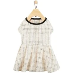 Frisco Tweed Weave Ruffle Skirt Dog & Cat Dress 12 Frisco Tweed Weave Ruffle Skirt Dog & Cat Dress -Chewy 353649 PT4. AC SS1800 V1659726539