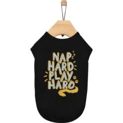Frisco Nap Hard Play Hard Dog & Cat T-Shirt 12 Frisco Nap Hard Play Hard Dog & Cat T-Shirt -Chewy 353713 PT4. AC SS1800 V1659725875