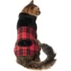 Frisco Mediumweight Plaid Faux Fur Dog & Cat Jacket -Chewy 353847 MAIN. AC SS1800 V1661262255