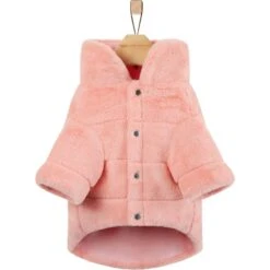Frisco Lightweight Faux Fur Pink Puffer Dog & Cat Coat 13 Frisco Lightweight Faux Fur Pink Puffer Dog & Cat Coat -Chewy 353869 PT5. AC SS1800 V1659726716
