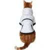 Frisco Mid-Heavyweight White Camouflage Dog & Cat Parka