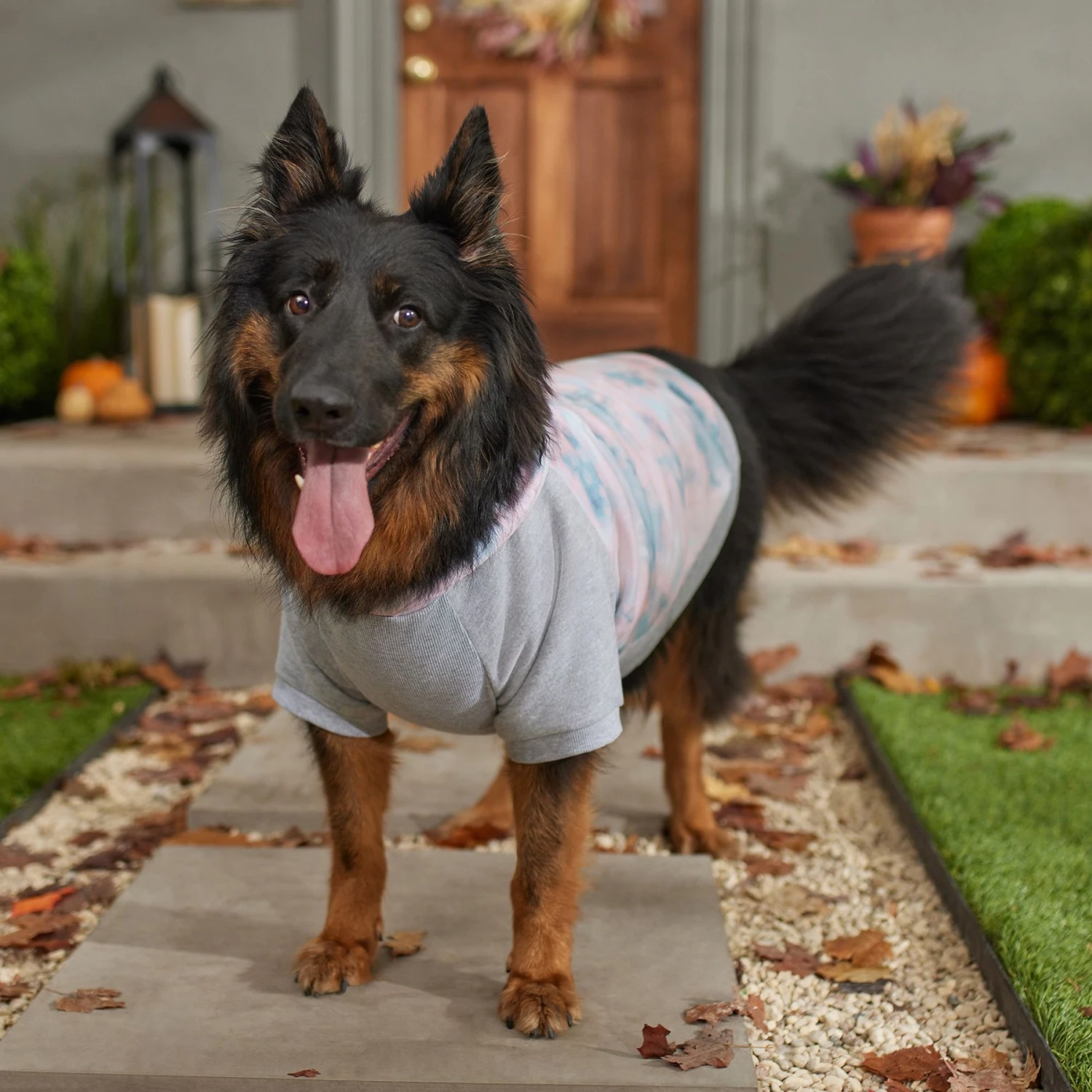 Frisco Pink Tie Dye Dog & Cat Hoodie 9 Frisco Pink Tie Dye Dog & Cat Hoodie - Image 7