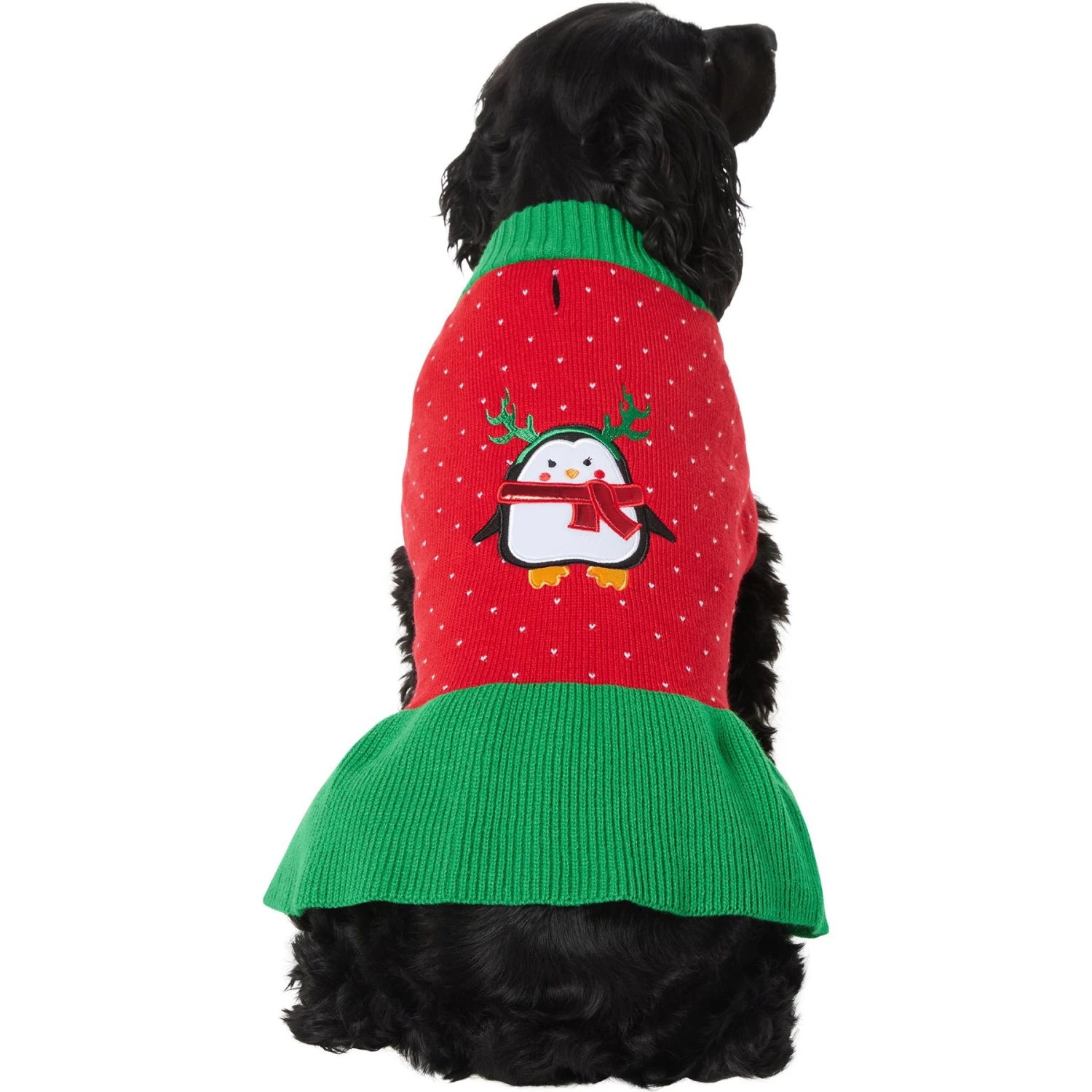 Frisco Penguin Dog & Cat Sweater Dress 5 Frisco Penguin Dog & Cat Sweater Dress - Image 3
