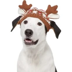 Frisco Antler Fair Isle Dog & Cat Hat 10 Frisco Antler Fair Isle Dog & Cat Hat -Chewy 358313 PT2. AC SS1800 V1660764826