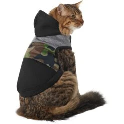 Frisco Army Camo Dog & Cat Hoodie 12 Frisco Army Camo Dog & Cat Hoodie -Chewy 368774 PT2. AC SS1800 V1669102815