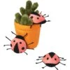 Frisco Spring Potted Plant And Ladybugs Interactive Plush Cat Toy With Catnip 1 Frisco Spring Potted Plant And Ladybugs Interactive Plush Cat Toy With Catnip -Chewy 541542 MAIN. AC SS1800 V1670608497