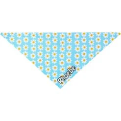 Frisco Personalized Blue Daisy Bandana 14 Frisco Personalized Blue Daisy Bandana -Chewy 555206 PT3. AC SS1800 V1669839917