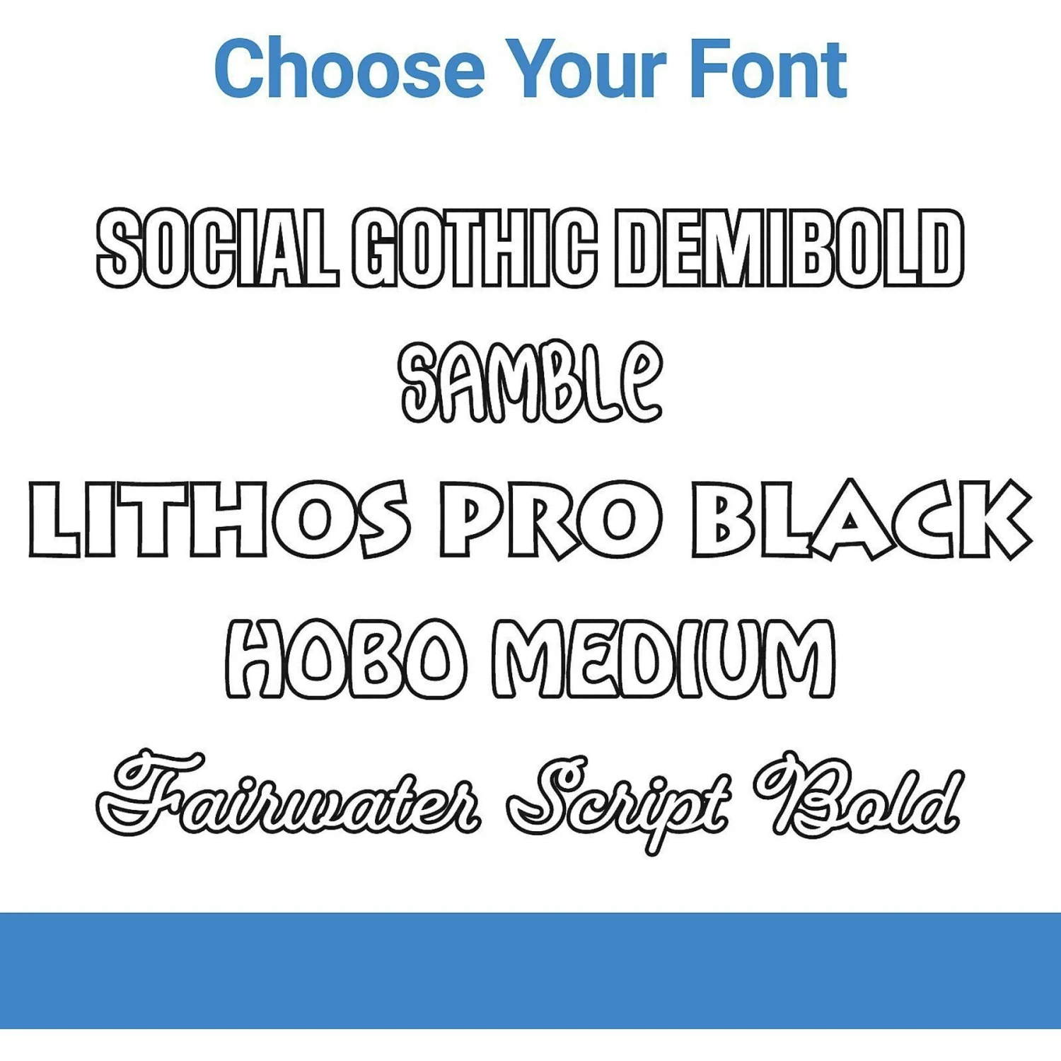 Frisco Personalized Blue Daisy Bandana 8 Frisco Personalized Blue Daisy Bandana - Image 6