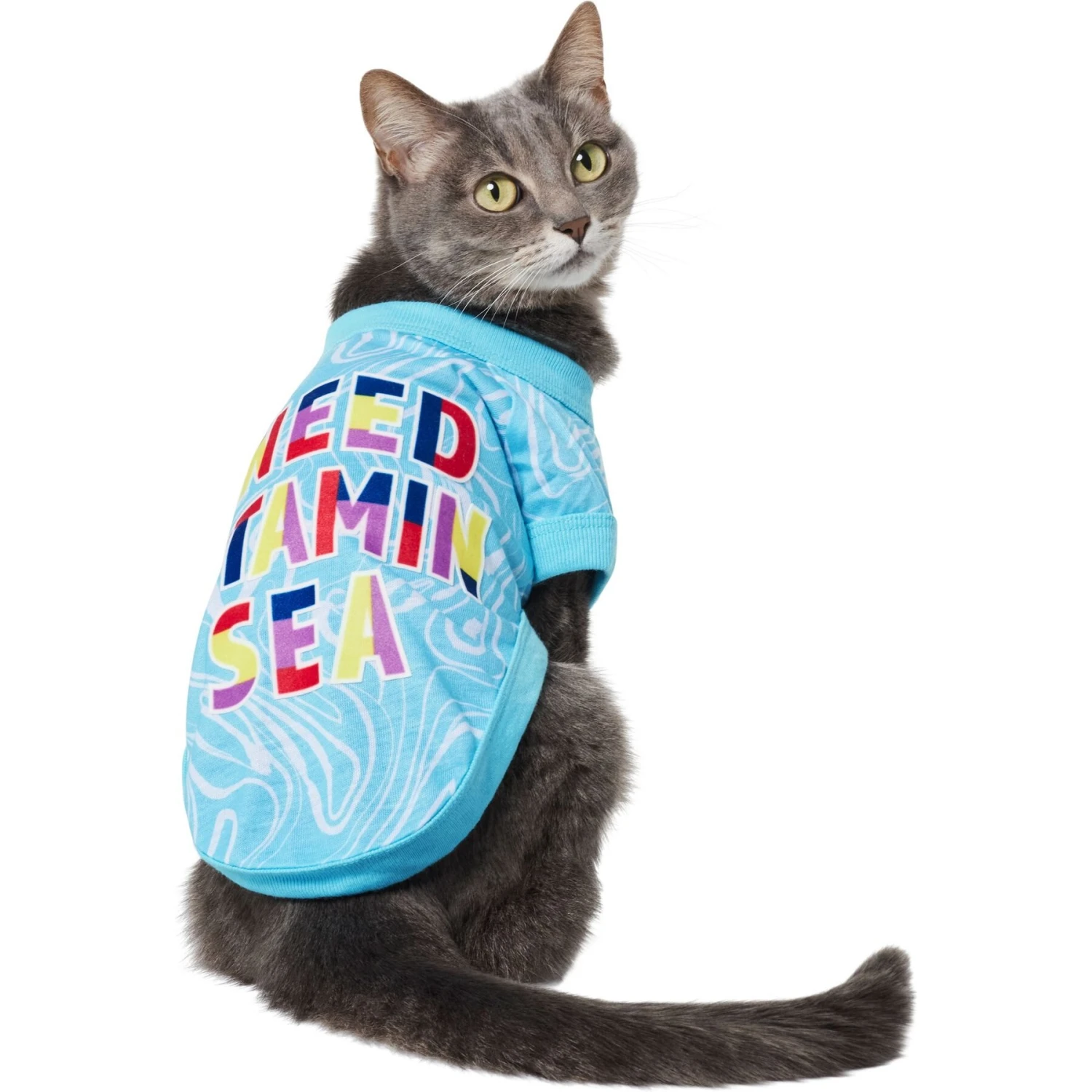Frisco I Need Vitamin Sea Dog & Cat T-Shirt 5 Frisco I Need Vitamin Sea Dog & Cat T-Shirt - Image 3