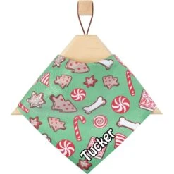 Front Page 15 Frisco Gingerbread Treats Personalized Dog & Cat Bandana