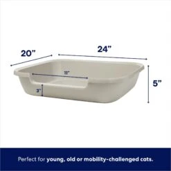 Frisco Senior And Kitten Cat Litter Box -Chewy 580974 PT1. AC SS1800 V1667403107