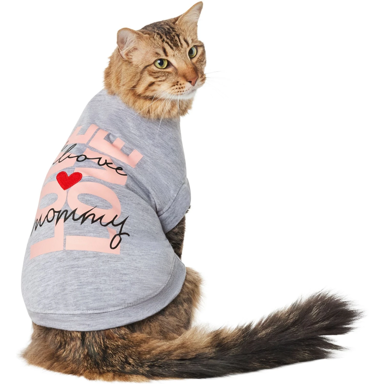 Frisco I Love Mommy Heart Dog & Cat T-Shirt 5 Frisco I Love Mommy Heart Dog & Cat T-Shirt - Image 3