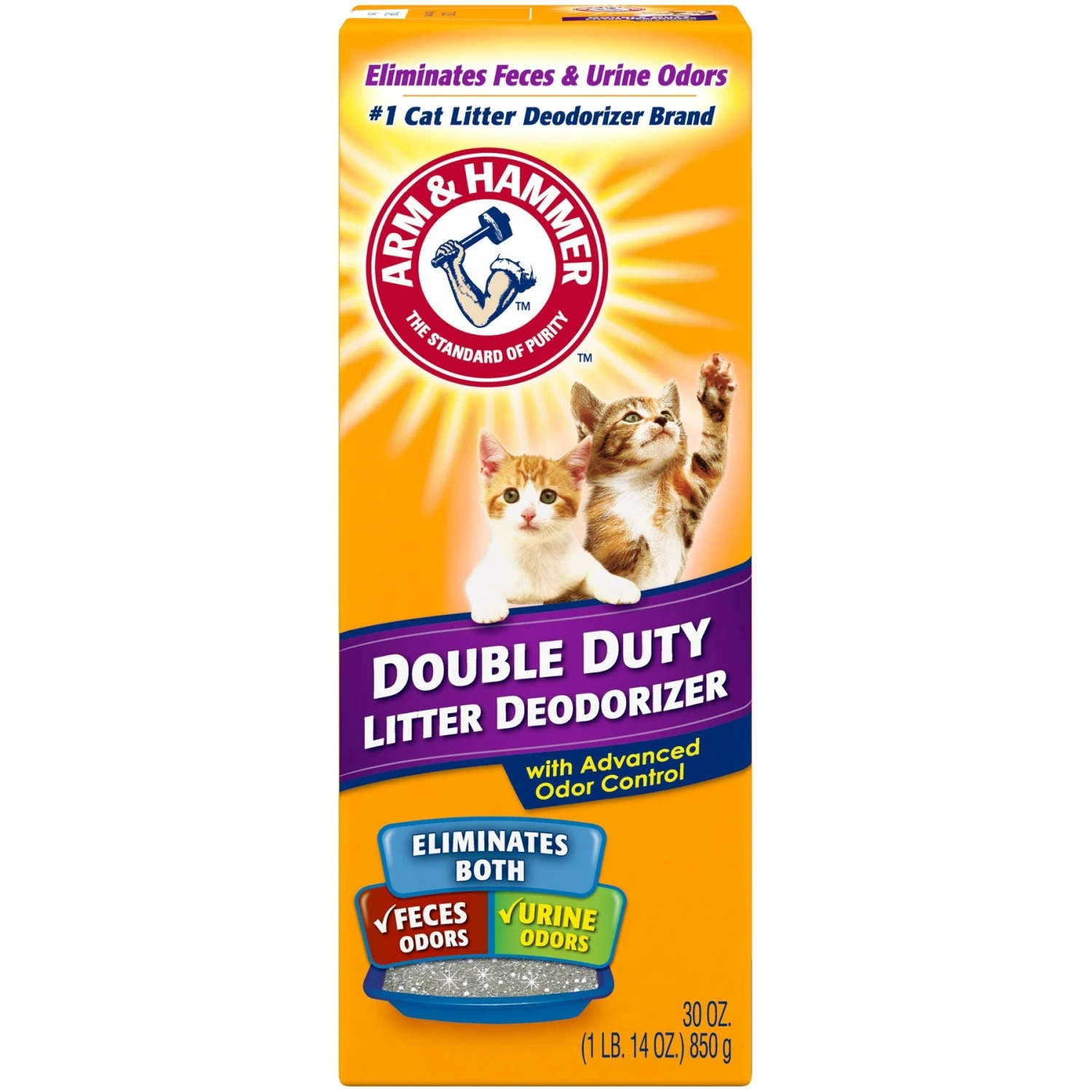 Frisco Multi-Cat Fresh Scented Clumping Clay Cat Litter & Arm & Hammer Litter Baking Soda Double Duty Cat Litter Deodorizer 8 Frisco Multi-Cat Fresh Scented Clumping Clay Cat Litter & Arm & Hammer Litter Baking Soda Double Duty Cat Litter Deodorizer - Image 6