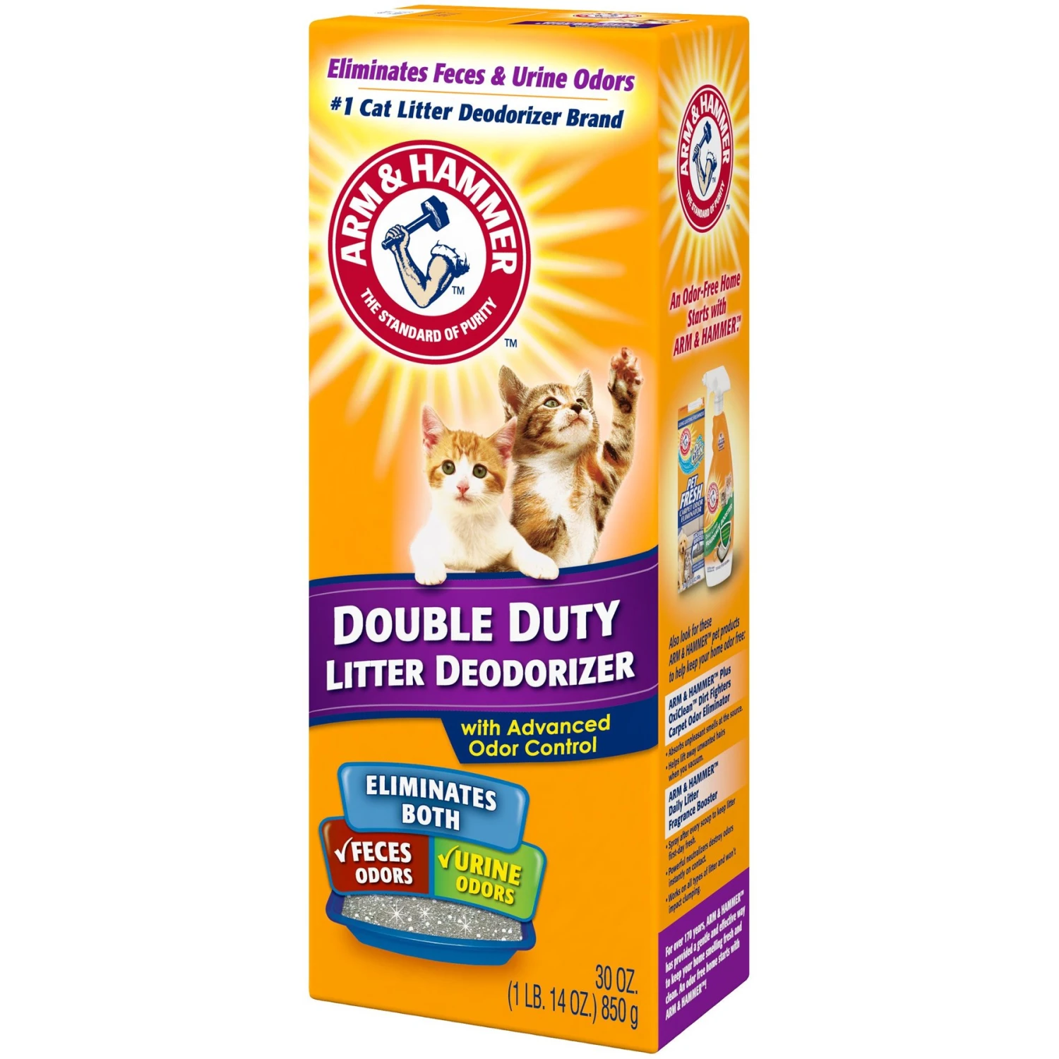 Frisco Multi-Cat Fresh Scented Clumping Clay Cat Litter & Arm & Hammer Litter Baking Soda Double Duty Cat Litter Deodorizer 10 Frisco Multi-Cat Fresh Scented Clumping Clay Cat Litter & Arm & Hammer Litter Baking Soda Double Duty Cat Litter Deodorizer - Image 8
