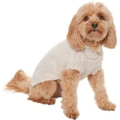 Frisco Sherpa Lined Chunky Cable Knit Dog & Cat Sweater 12 Frisco Sherpa Lined Chunky Cable Knit Dog & Cat Sweater -Chewy 718518 PT2. AC SS1800 V1703184630