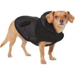Frisco Heavy Weight Dog & Cat Quilted Hybrid Coat With Sherpa Lining -Chewy 719918 PT2. AC SS1800 V1703184627