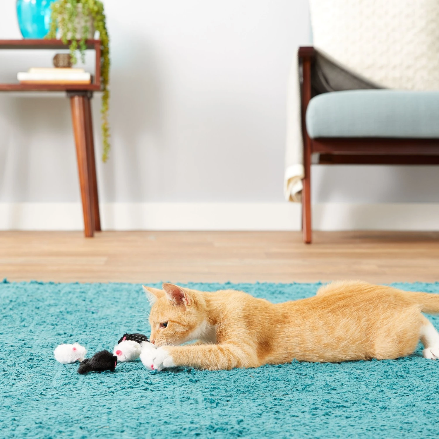 Frisco Natural Catnip & Hartz Just For Cats Mini Mice Cat Toy With Catnip, 5 Count 11 Frisco Natural Catnip & Hartz Just For Cats Mini Mice Cat Toy With Catnip, 5 Count - Image 9