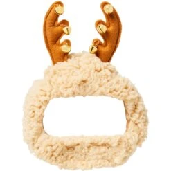 Frisco Sherpa Reindeer Dog & Cat Hat With Bells 12 Frisco Sherpa Reindeer Dog & Cat Hat With Bells -Chewy 745646 PT3. AC SS1800 V1694793503