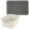 Frisco High Sided Cat Litter Box, Extra Large & Frisco Rectangular Cat Litter Mat -Chewy 933398 MAIN. AC SS1800 V1692305015