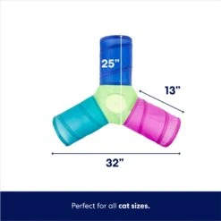 Frisco Foldable Play Tri-Tunnel Cat Toy & Frisco Butterfly Cat Tracks Cat Toy 13 Frisco Foldable Play Tri-Tunnel Cat Toy & Frisco Butterfly Cat Tracks Cat Toy -Chewy 933438 PT2. AC SS1800 V1692304491